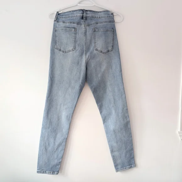 Buffalo David Bitton Blue Ankle Cropped Jeans - Picture 7 of 7
